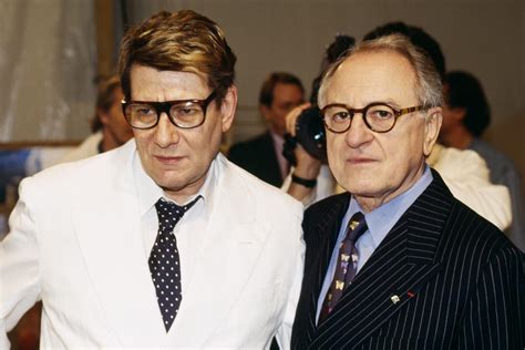 yves saint laurent and pierre berge